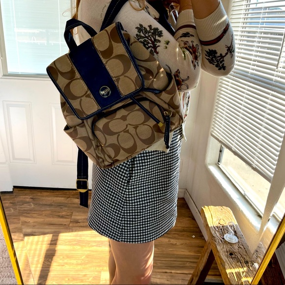 🔥RARE Vintage Y2K Coach Backpack - Picture 6 of 6